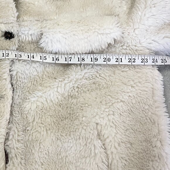 Free People Teddy Jacket Ivory Size XS - Picture 16 of 16